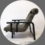 Krelax III - Stahlsessel meliert Sessel TK-Designs Recycling + Upcycling = nachhaltige Designer-Möbel + Accessoires aus Leipzig