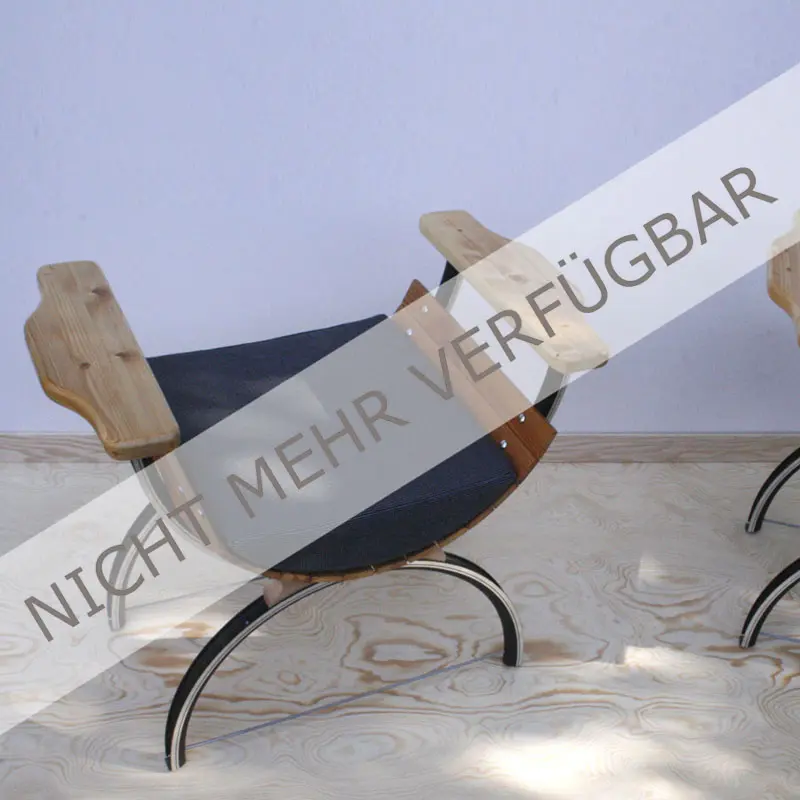 Rim Chairs - Fahrradfelgen-Armlehnen-Hocker Recycling & Upcycling = nachhaltige Designer-Möbel aus Leipzig